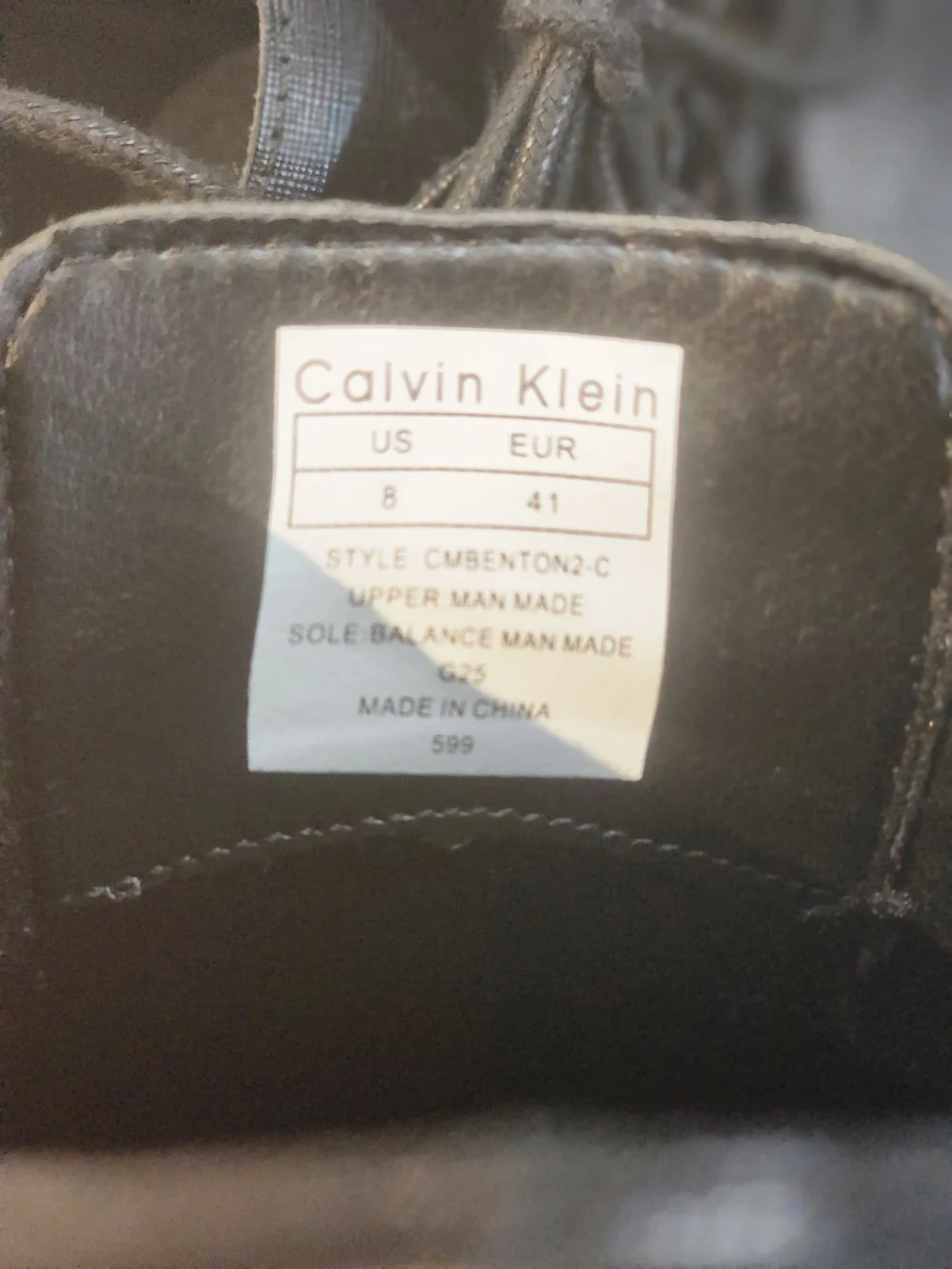 Calvin Klein men pre